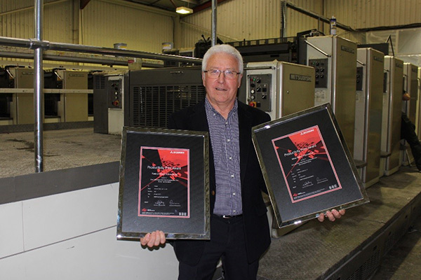 Productivity Print Awards Mitsubishi Presses at Printwize